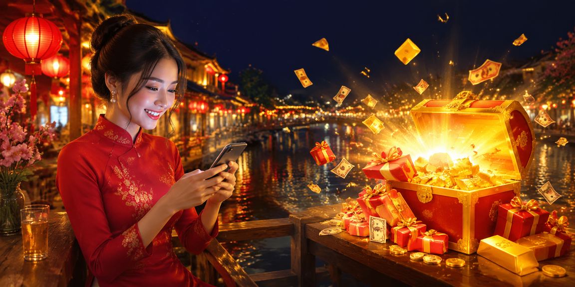 Người dùng Hà Nội theo dõi kết quả thể thao và đặt cược trên điện thoại tại chợ đêm